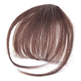 Linghang Flequillo De Cabello Humano Real Con Clip, Extensio