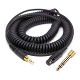 Cabo Espiral Para Fone Akg K141 K171 K181 K240 Com Plug P10