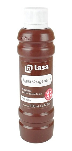 Agua Oxigenada Lasa 1 Botella 110 Ml