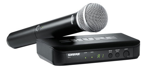 Microfono Inalambrico Shure Blx24/pg58 De Mano Nuevo Envio