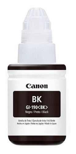 Botella Tinta Canon Gi-90 Bk Para Pixma G110 G2100 G3100 /v