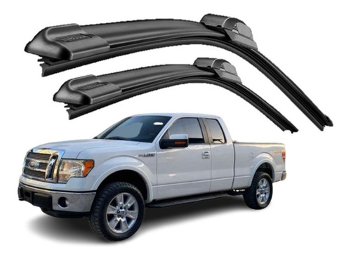 Par De Plumas Limpiaparabrisas Ford F150 / Lobo 2009 Al 2014