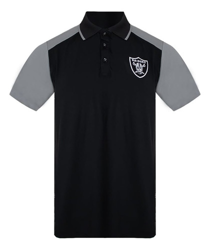 Camisa Polo Las Vegas Raiders Nfl Deportiva Bordada Oficial