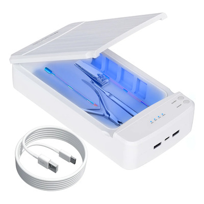 Esterilizador De Caja Uv Led Herramientas Desinfeccion Uñas