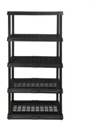 Estante De Plástico Tough Box Shelving 5 Niveles Int/ext