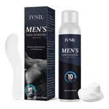 Ivnil - Crema Depiladora De Espuma Para Hombre, Eficaz E Ind