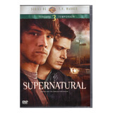 Supernatural Tercera Temporada 3 Tres Dvd
