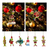 Decoración Colgante For Árbol De Navidad Grinch 18pcs