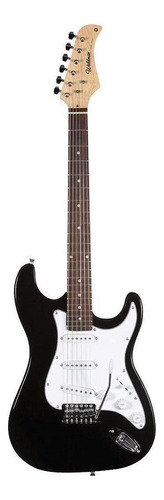 Guitarra Elétrica Waldman Street St-111 De  Madeira Maciça Black Com Diapasão De Pau-rosa