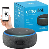 Echo Dot 3ª G Smart Speaker - Alexa Amazon Bivolt Cor Preto