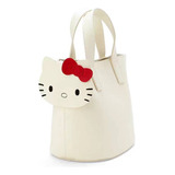 Bolso Tipo Cubo Hello Kitty Tote Para Mujer, Portátil