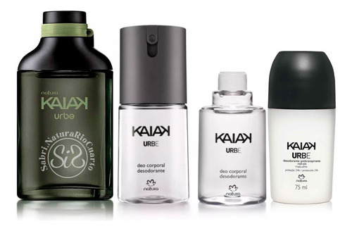 Natura Kaiak Urbe Perfume 100ml + 3 Productos 