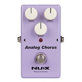 Pedal Nux Analog Chorus De Efecto Para Guitarra Electrica
