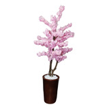 Arvore Artificial Cerejeira Rosa - Tronco Natural Decoração