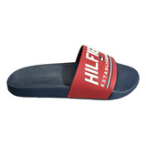 Sandalias Tommy Hilfiger Azul Marino/rojo Original Y Nuevo