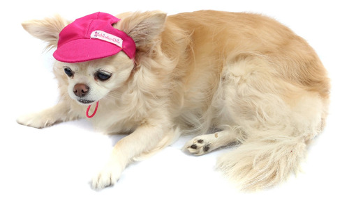 Boné Esportivo Para Cachorro E Gato Pet - Tam P - Rosa Pink
