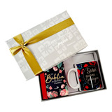 Kit Biblia Mini + Mug Bíblico Para Regalar