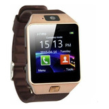 Smartwatch Dz09 Con Tarjeta Sim/cámara Para Android/ios Color De La Caja Oro Color De La Correa Dorada Color Del Bisel Dore Gold