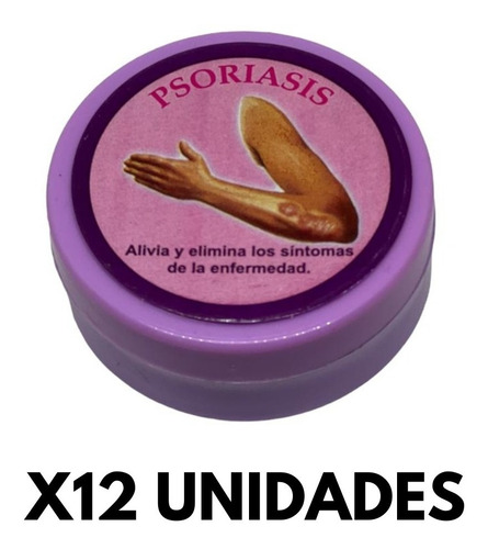 Crema Para Psoriasis Pack 12 Unidades