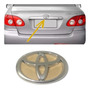 Emblema Trasero De Toyota Corolla 2003/08 Sensation Central Toyota Corolla