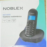 Teléfono Inalámbrico Digital Noblex Ndt4000 Color Negro