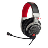 Auriculares Gamer Premium Audio Technica Ath-pdg1 Mic Pc Ps4 Color Negro