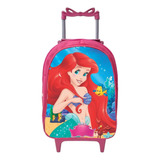 Mochila Escolar Rdm Escolar Rodinha Cor Rosa  Design Ariel 25l