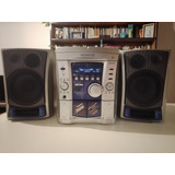 Equipo Audio Minicomponente Kenwood 2800w Con Parlantes