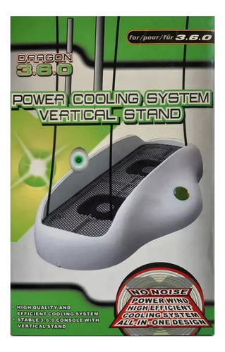 Base Vertical Con Cooler Stand Dragon Xbox 360