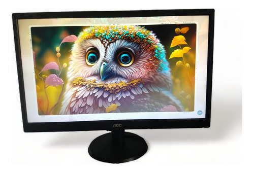 Monitor Aoc Led 22 Wide Imagens Nítidas E Design Moderno