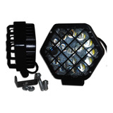 Luz Foco Trabajo Led Neblinero  27w Tapa Negra 4x4 12v Y 24v