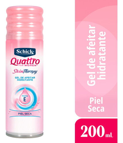 Gel De Afeitar Quattro For Women Skin Therapy 200ml