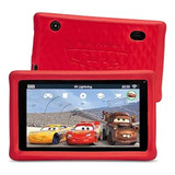 Tablet Para Niños Disney Cars 7 1gb /16gb Color Rojo