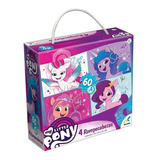 Rompecabezas 4 En 1 My Little Pony, 60 Piezas, Infantil