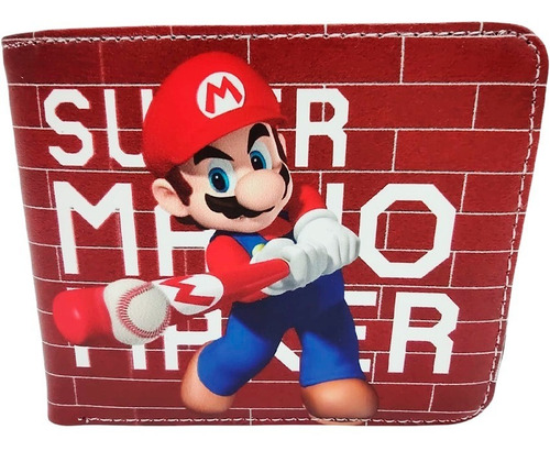 Cartera De Super Mario Kart - Mario Bros - Nintendo - Juego 