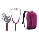 Fonendoscopio Littmann Classic 3 Colores + Maletin Quechua