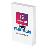 Pack Elementor Pro-1.400 Plantillas+plugin+essential Addons