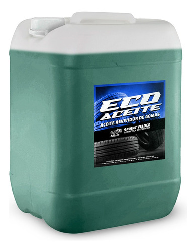 Eco Aceite - 20lts. - Silicona Revividora De Cubiertas