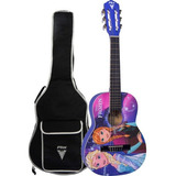 Violão De Verdade Phx Disney Frozen Elsa Anna Guitarra Vif-2