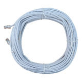 Cabo De Rede 30 Metros Internet Crimpado Rj45 Cat5e Branco