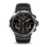 Smartwatch Corrida Zeblaze Stratos 2 Tipo Garmin Polar Gps Cor Da Pulseira Preto Cor Da Caixa Preto