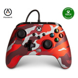 Control Joystick Acco Brands Powera Enhanced Wired Controller For Xbox Series X|s Advantage Lumectra Metallic Red