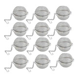 Infusor De Té  De Acero Inoxidable (12pcs)