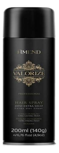 Amend Valorize Hair Spray Fixação Ultra Forte 200 Ml