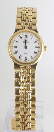 Relógio Bulova Quartz Dourado