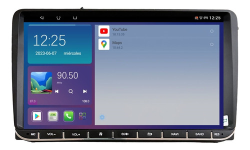 Stereo Multimedia Vw Fox Suran Vento Amarok Android 1/16gb