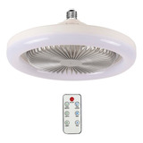 Lampara Luz Led 30w Con Ventilador De Techo Control Remoto