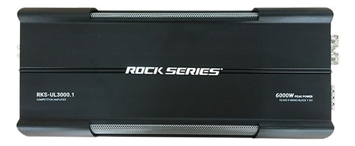 Amplificador De Un Canal Clase D  Rks-ul3000.1  Rock Series.
