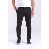 Pantalon Chino Chupin Gabardina Spandex Bugato (5586)