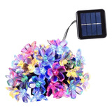 5m Luzes De Natal Ao Ar Livre 20led Luz Solar Corda Da Flor